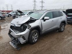 Salvage cars for sale from Copart Elgin, IL: 2024 Toyota Rav4 XLE