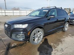 Salvage cars for sale at Littleton, CO auction: 2018 Audi Q7 Prestige