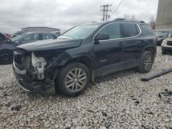 Salvage cars for sale at Wayland, MI auction: 2017 GMC Acadia SLE