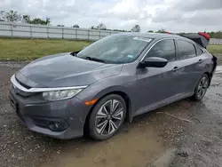 Salvage cars for sale at Houston, TX auction: 2018 Honda Civic EX