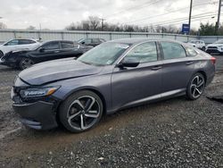 Salvage cars for sale at Hillsborough, NJ auction: 2020 Honda Accord Sport