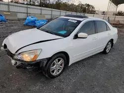 Salvage cars for sale at Spartanburg, SC auction: 2007 Honda Accord EX