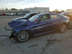 Salvage cars for sale at Martinez, CA auction: 2017 Alfa Romeo Giulia TI Q4