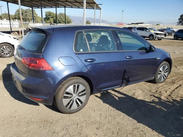 2016 Volkswagen E-GOLF SE