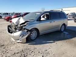 Vehiculos salvage en venta de Copart Kansas City, KS: 2015 Toyota Sienna XLE