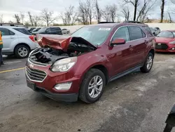 Salvage cars for sale at Bridgeton, MO auction: 2017 Chevrolet Equinox LT