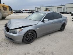 Salvage cars for sale at Kansas City, KS auction: 2006 BMW 550 I