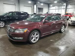 Volkswagen Vehiculos salvage en venta: 2014 Volkswagen Passat SEL