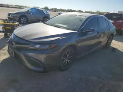 Salvage cars for sale at San Antonio, TX auction: 2022 Toyota Camry SE