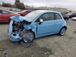 Fiat 500 salvage cars for sale: 2015 Fiat 500 Lounge