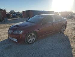 Salvage cars for sale from Copart Arcadia, FL: 2009 Pontiac G8