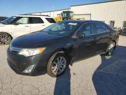 Salvage cars for sale at Kansas City, KS auction: 2012 Toyota Camry Hybrid