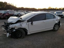 Salvage cars for sale from Copart Mocksville, NC: 2010 Honda Civic LX