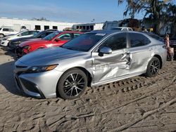 Salvage cars for sale at Riverview, FL auction: 2021 Toyota Camry SE