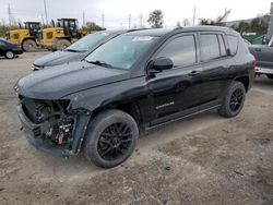 Jeep Compass Latitude salvage cars for sale: 2017 Jeep Compass Latitude