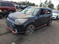 KIA salvage cars for sale: 2015 KIA Soul +