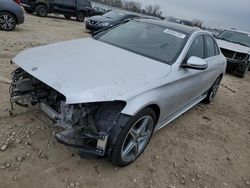 Mercedes-Benz Vehiculos salvage en venta: 2018 Mercedes-Benz C 300 4matic