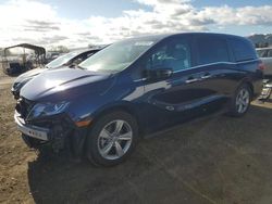 Salvage cars for sale at San Martin, CA auction: 2020 Honda Odyssey EXL