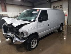 Salvage cars for sale at Elgin, IL auction: 2013 Ford Econoline E150 Van