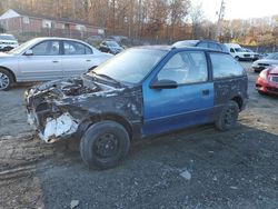 Salvage cars for sale at Baltimore, MD auction: 1993 GEO Metro