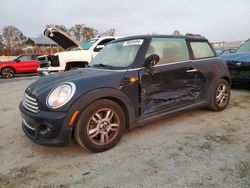 Salvage cars for sale at Spartanburg, SC auction: 2012 Mini Cooper