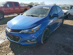 Chevrolet salvage cars for sale: 2017 Chevrolet Cruze Premier