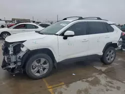 Salvage cars for sale at Grand Prairie, TX auction: 2023 Toyota Rav4 XLE