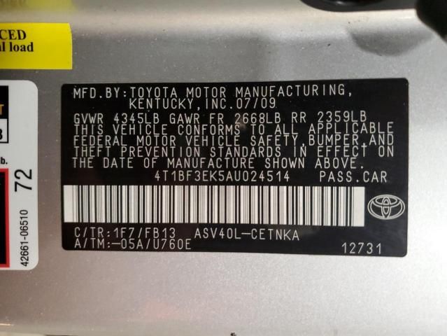 2010 Toyota Camry Base