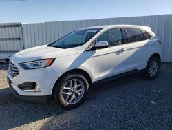 Salvage cars for sale at Riverview, FL auction: 2021 Ford Edge SEL