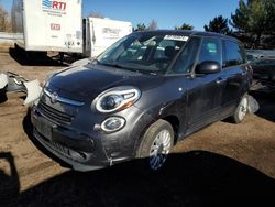 Fiat 500 Vehiculos salvage en venta: 2017 Fiat 500L POP