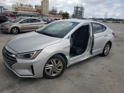 Salvage cars for sale at New Orleans, LA auction: 2019 Hyundai Elantra SEL