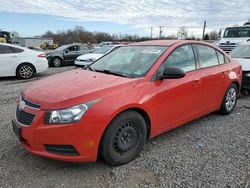 Salvage cars for sale at Hillsborough, NJ auction: 2014 Chevrolet Cruze LS