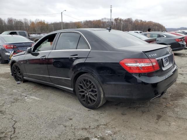 2012 Mercedes-Benz E 550 4matic