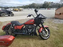 Salvage motorcycles for sale at Tifton, GA auction: 2024 Harley-Davidson Fltrx