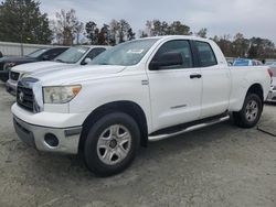 Salvage cars for sale from Copart Spartanburg, SC: 2007 Toyota Tundra Double Cab SR5