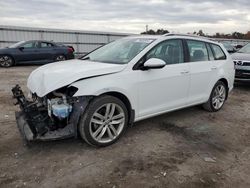 Salvage cars for sale at Fredericksburg, VA auction: 2015 Volkswagen Golf Sportwagen TDI S