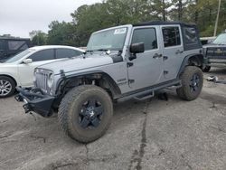 Salvage cars for sale at Eight Mile, AL auction: 2015 Jeep Wrangler Unlimited Sport