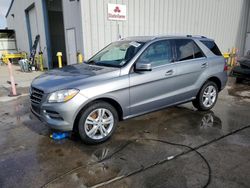 Mercedes-Benz salvage cars for sale: 2014 Mercedes-Benz ML 350 4matic