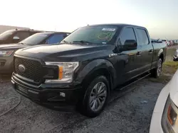 Salvage cars for sale at Riverview, FL auction: 2018 Ford F150 Supercrew