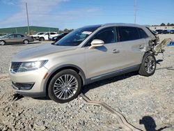 Salvage cars for sale at Tifton, GA auction: 2017 Lincoln MKX Reserve