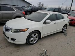 Acura salvage cars for sale: 2010 Acura TSX