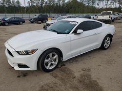 Salvage cars for sale at Harleyville, SC auction: 2016 Ford Mustang