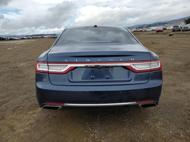 2017 Lincoln Continental Reserve