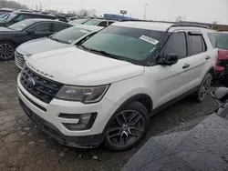 Ford salvage cars for sale: 2016 Ford Explorer Sport