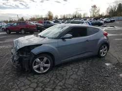 Salvage cars for sale at Portland, OR auction: 2015 Hyundai Veloster