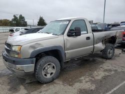 Salvage cars for sale at Moraine, OH auction: 2003 Chevrolet Silverado K2500 Heavy Duty