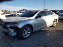 Chevrolet Malibu ls salvage cars for sale: 2016 Chevrolet Malibu LS