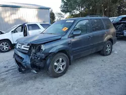 Salvage cars for sale from Copart Midway, FL: 2006 Honda Pilot EX