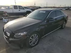 Salvage cars for sale at Sun Valley, CA auction: 2016 Mercedes-Benz C300