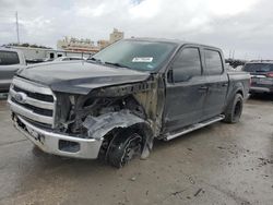 Salvage trucks for sale at New Orleans, LA auction: 2015 Ford F150 Supercrew